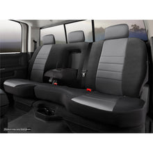 Load image into Gallery viewer, Fia-Grey-Neoprene-Rear-Seat-Cover-;-21-24-Bronco-4--Door-Rear-6040-Split-With-Built-In-Center-Seat-Belt-With-Cup-Holders