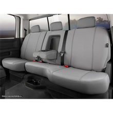 Load image into Gallery viewer, Fia-Grey-Poly-Cotton-Rear-Seat-Cover-;-21-24-Bronco-4-Door-Rear-6040-Split-Built-In-Center-Seat-Belt-Armrest-With-Cup-Holders