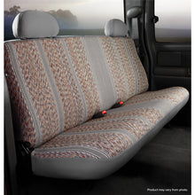 Load image into Gallery viewer, Fia-Grey-Saddle-Blanket-Front-Seat-Cover-;-08-10-Super-Duty-Front-Bench-Seat-With-Center-Cut-Out-Cushion--Built-In-Headrests