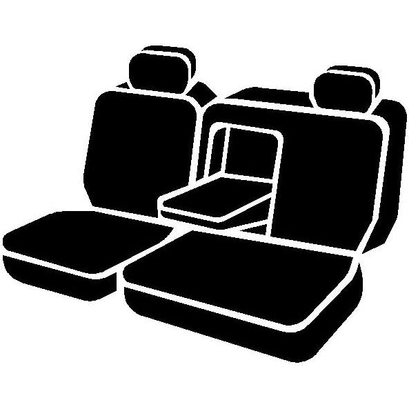 Fia-Grey-Saddle-Blanket-Rear-Seat-Cover-;-07-14-SilveradoSierra-Hd-07-13-1500-6040-Rear-Seat-With-Center-Armrest,-Without-Built-In-Seat-Belts