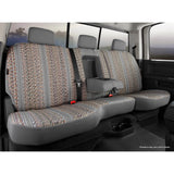 Fia Inc. TR42-87 GRAY TR40 Series - Wrangler Saddleblanket Custom Fit Rear Seat Cover - Gray