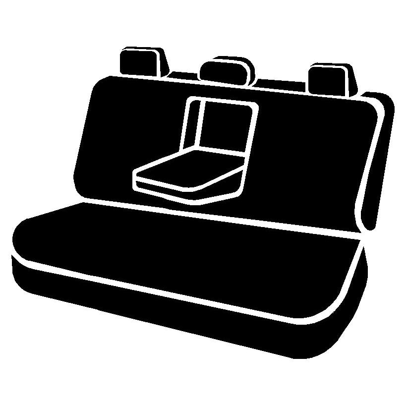 Fia-Grey-Saddle-Blanket-Rear-Seat-Cover-;-19-23-Ranger-Center-Armrest-With-Cupholder