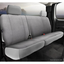 Load image into Gallery viewer, Fia-Grey-Saddle-Blanket-Rear-Seat-Cover-;-SilveradoSierra-14-18-1500-15-19-Hd-6040-Split-Rear-With-Adjustable-Headrests