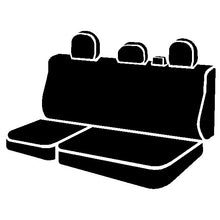 Load image into Gallery viewer, Fia-LightDark-Grey-Oe-Tweed-Rear-Seat-Cover-;-13-14-F150-6040-Rear-Solid-Backrest-With-Adjustable-Headrests