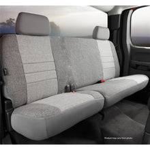 Load image into Gallery viewer, Fia-LightDark-Grey-Oe-Tweed-Rear-Seat-Cover-;-19-24-SilveradoSierra-1500-20-24-Hd-Crew-Cab-6040-Split