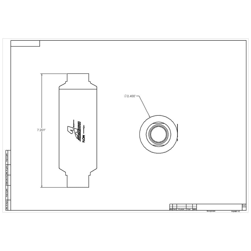 Filter-Inline-10M-Microglass-Element-Orb12-Port-Black-Hardcoat-Marine