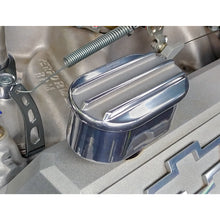 Load image into Gallery viewer, Finned-Aluminum-Push-In-Breather;-Fits-Covers-With-1.25-In.-HolespolishedSatin