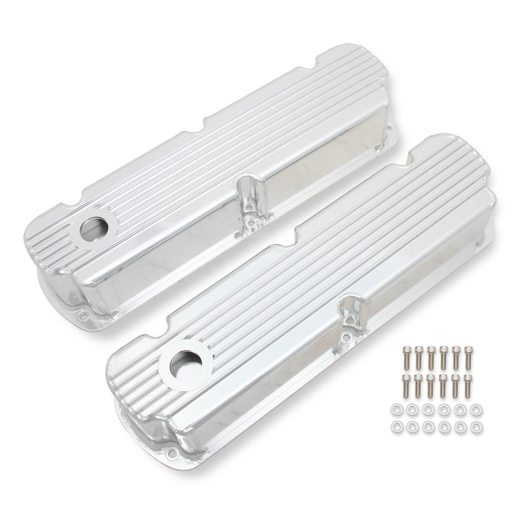 Finned-Fabricated-Aluminum-Valve-Covers---Polished