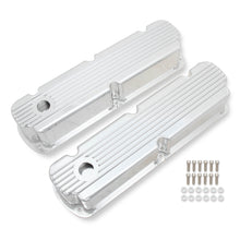 Load image into Gallery viewer, Finned-Fabricated-Aluminum-Valve-Covers---Polished