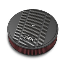 Load image into Gallery viewer, Finned-Vintage-Style-Air-Cleaner---14-Diameter-X-3-Tall---Round