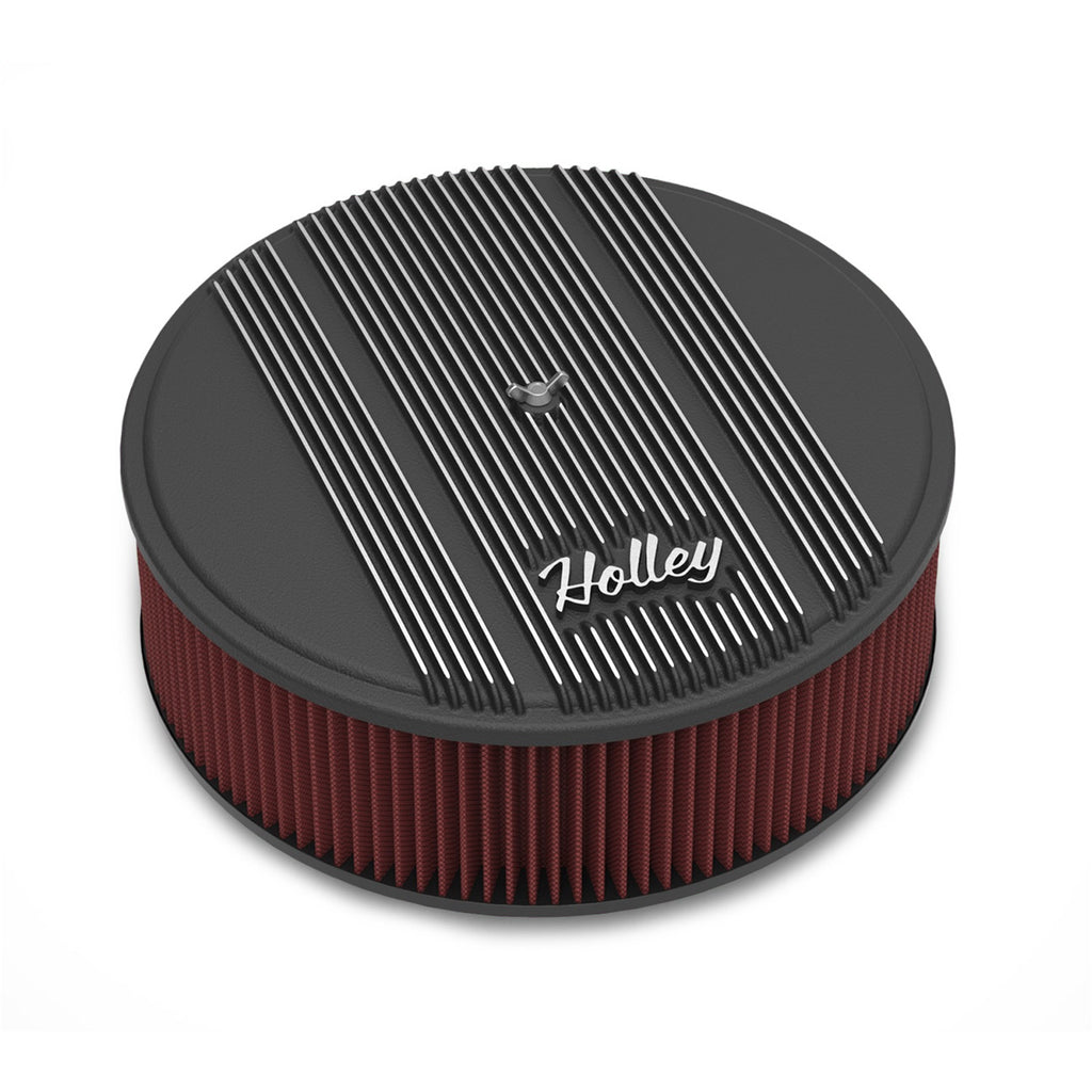 Finned-Vintage-Style-Air-Cleaner---14-Diameter-X-4-Tall---Round