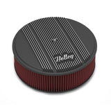 Holley 120-157  Finned Vintage Style Air Cleaner - 14
