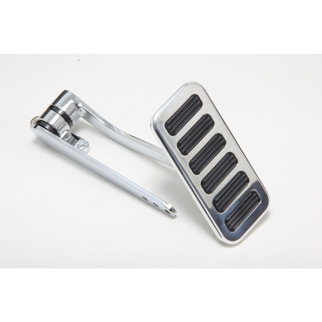 Firewall-Mount-Gas-Pedal-W-Inserts;-4-14-X-2-In.--Pol.-Aluminum-With-Steel-Arm