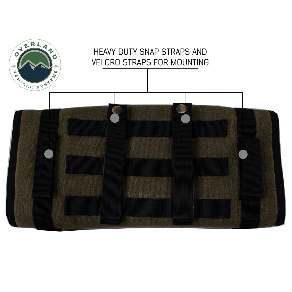 First-Aid-Bag-Rolled-Brown-16-Lb-Waxed-Canvas-Canyon-Bag-Overland-Vehicle-Systems