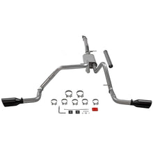 Load image into Gallery viewer, Fits-2019-2023-Gm-1500-2.7-Liter-Cat-Back-Dual-Side-Exit-Stainless-Steel-Exhaust-System