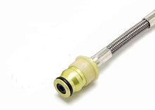 Load image into Gallery viewer, McLeod 139204-05 Stainless Steel Braided Line: Quick Disconnect Male End To -4 AN: 5 in.
