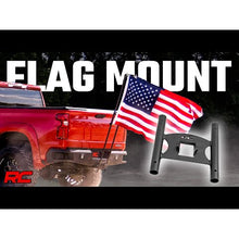 Load image into Gallery viewer, Flag-Pole-Holder-For-2-Inch-Hitch-W-Flag-Poles-Rough-Country