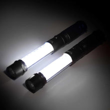 Load image into Gallery viewer, Flashlight---Gb8---8-Led---3-In-1-Light---Black