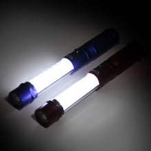 Load image into Gallery viewer, Flashlight---Gb8---8-Led---3-In-1-Light---Red