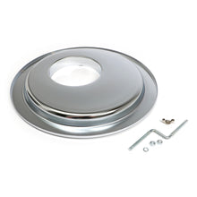 Load image into Gallery viewer, Flat-Offset-Air-Cleaner-Base-(Gm-WLarge-Hei);14-In.-Dia;-518-In.-Neckchrome195964-Pontiac-Engi