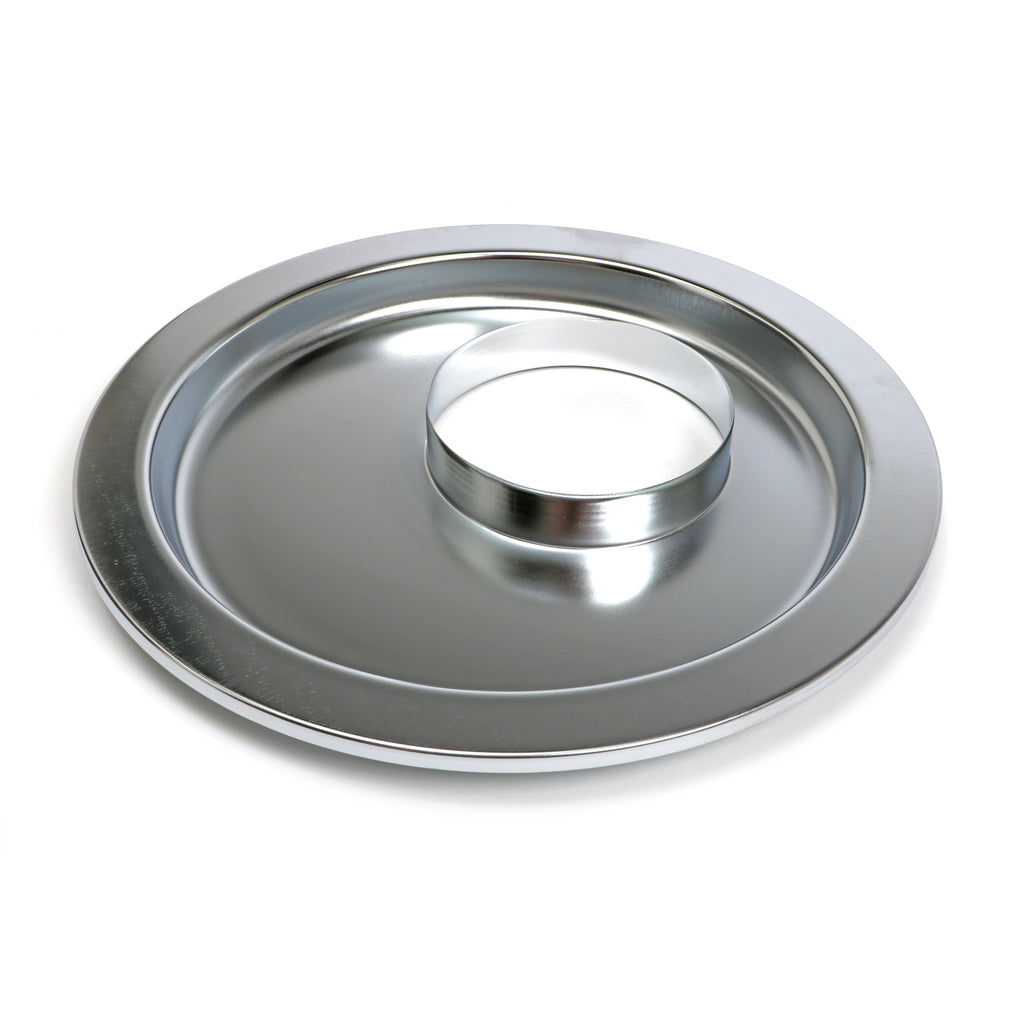 Flat-Offset-Air-Cleaner-Base-(Gm-WLarge-Hei);14-In.-Dia;-518-In.-Neckchrome195964-Pontiac-Engi