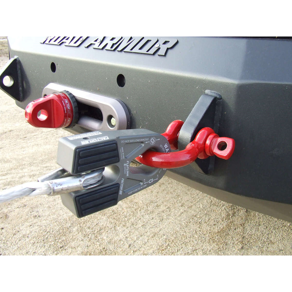 Flatlink-E-Expert-Version-Winch-Shackle-Mount-Assembly-Anodized-Gray-Factor-55