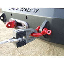 Load image into Gallery viewer, Flatlink-E-Expert-Version-Winch-Shackle-Mount-Assembly-Anodized-Gray-Factor-55
