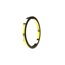 Load image into Gallery viewer, Flex-Era-1-(Single-Bezel-Ring)---Gold