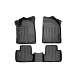 Rough Country M-61702 Floor Mats Front and Rear 14-22 Jeep Cherokee KL