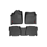 Rough Country M-70712 Floor Mats Front and Rear CrewMax Toyota Tundra 2WD/4WD (2007-2011)