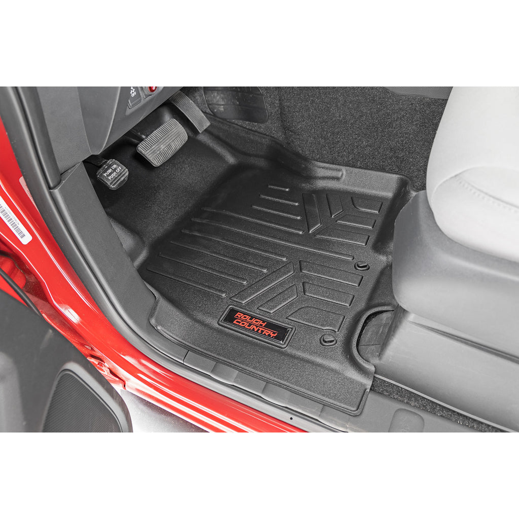 Floor-Mats-Front-Rear-And-Rear-Row-Crew-Cab-Nissan-Frontier-2Wd4Wd-(22-23)-Rough-Country