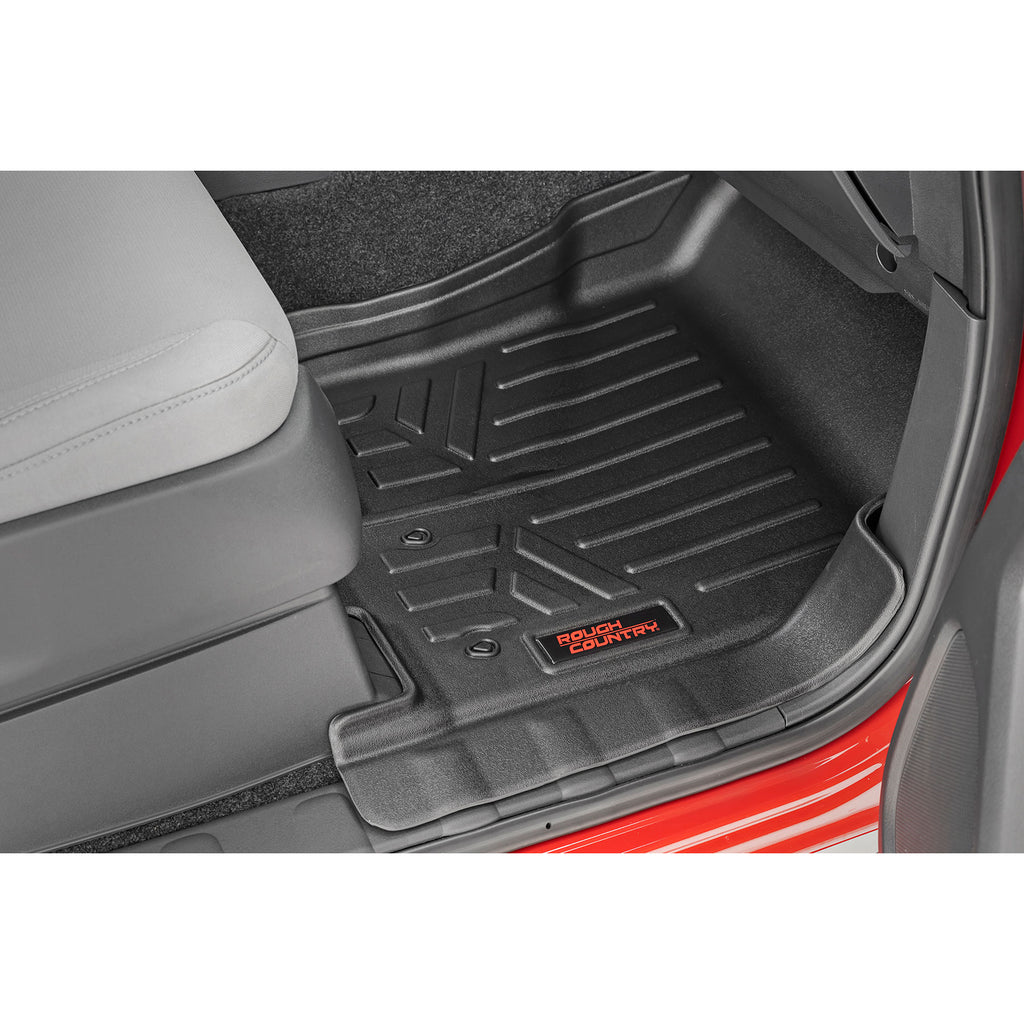 Floor-Mats-Front-Rear-And-Rear-Row-Crew-Cab-Nissan-Frontier-2Wd4Wd-(22-23)-Rough-Country