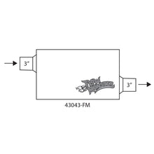 Load image into Gallery viewer, Flowmonster-2-Chamber-Muffler-Aluminized