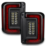 Oracle Lighting 5891-504 ORACLE Lighting Flush Mount LED Tail Lights for Jeep Wrangler JK