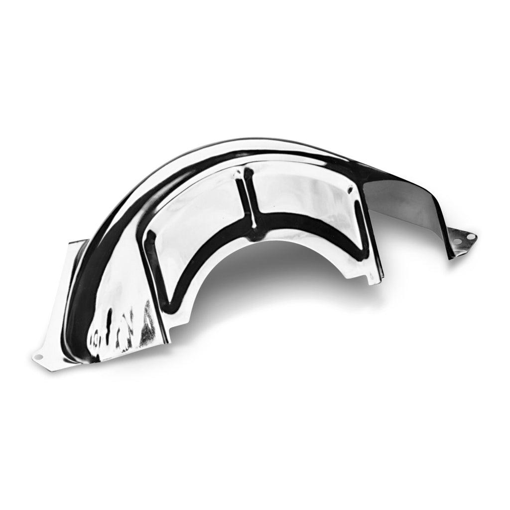 Flywheel-Cover;-Chrome;-Fit-All-Gm-350400-Transmissions