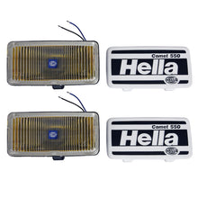 Load image into Gallery viewer, Fog-Lightamber-Lensblack-Housing-Rectangular-12V-55Watts-Pair