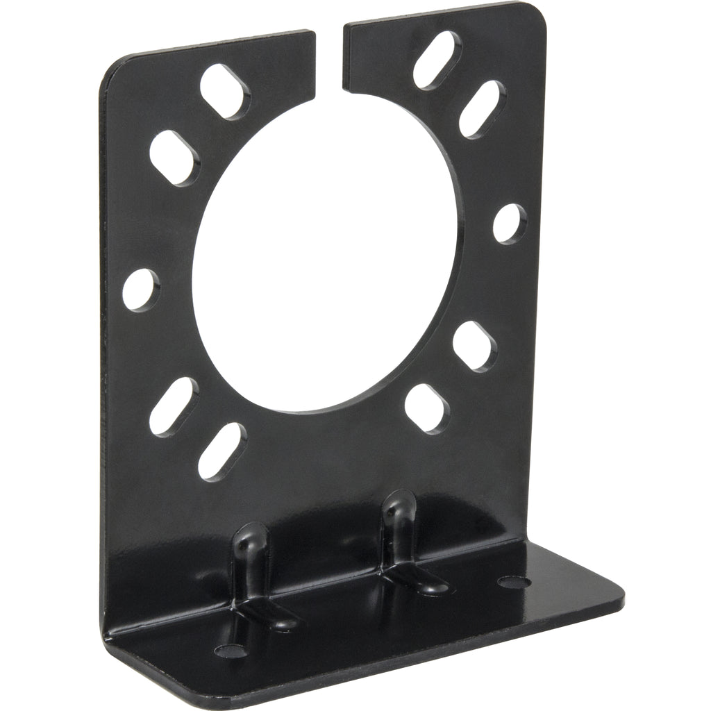 For-Use-With-7-Rv-Blade-And-6-Pole-Round-Vehicle-End-Socket-Bolt-On-Black-Single