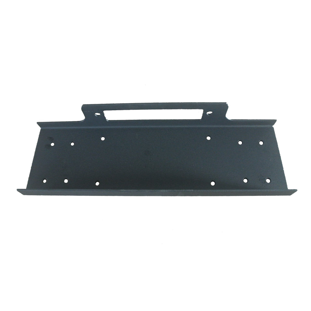 For-Winches-Upd-To-12000-Pounds-Flat-Fixed-Mount-Textured-Powder-Coated-Black