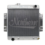 Northern Radiator 205155 Ford / Mopar 20 1/4 X 19 3/4 Downflow Hotrod Radiator