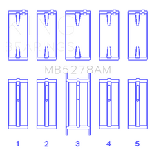 Load image into Gallery viewer, Ford-140Ci-2.3LiterL4-(Size-0.50Mm)-Main-Bearing-Set