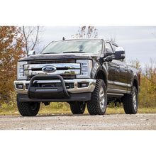 Load image into Gallery viewer, Ford-17-20-F-250-Bull-Bar-WLed-Light-Bar-Black-Rough-Country