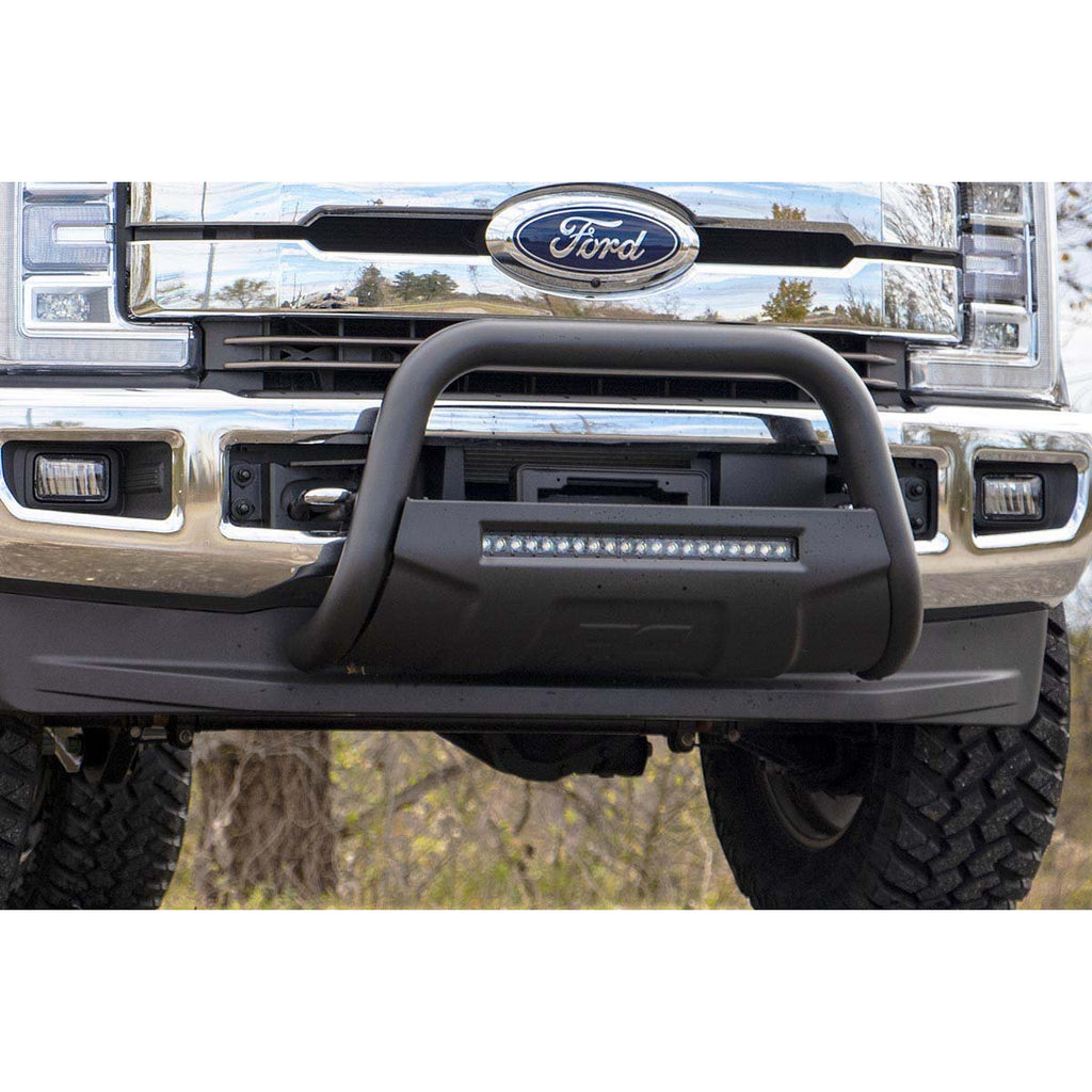 Ford-17-20-F-250-Bull-Bar-WLed-Light-Bar-Black-Rough-Country