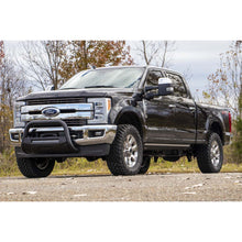 Load image into Gallery viewer, Ford-17-20-F-250-Bull-Bar-WLed-Light-Bar-Black-Rough-Country