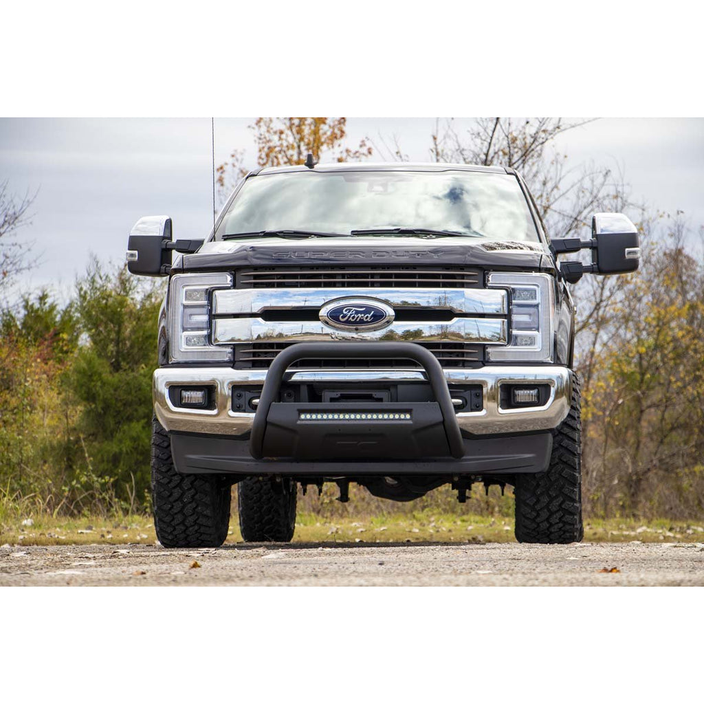 Ford-17-20-F-250-Bull-Bar-WLed-Light-Bar-Black-Rough-Country