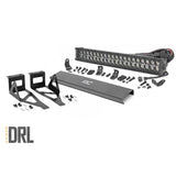 Rough Country 70665DRLA Ford 20 Inch LED Bumper Kit Black Series w/Amber DRL 05-07 F-250/350