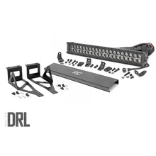 Load image into Gallery viewer, Ford-20-Inch-Led-Bumper-Kit-Black-Series-WWhite-Drl-05-07-F-250350-Rough-Country