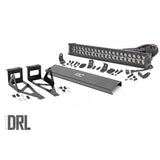 Rough Country 70665DRL Ford 20 Inch LED Bumper Kit Black Series w/White DRL 05-07 F-250/350