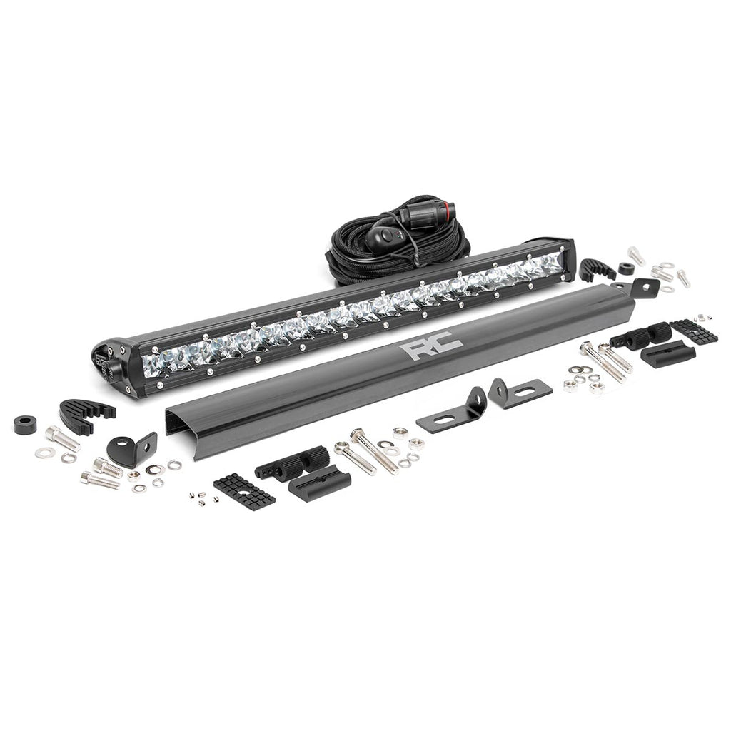 Ford-20-Inch-Led-Bumper-Kit-Chrome-Series-19-20-Ranger-Rough-Country