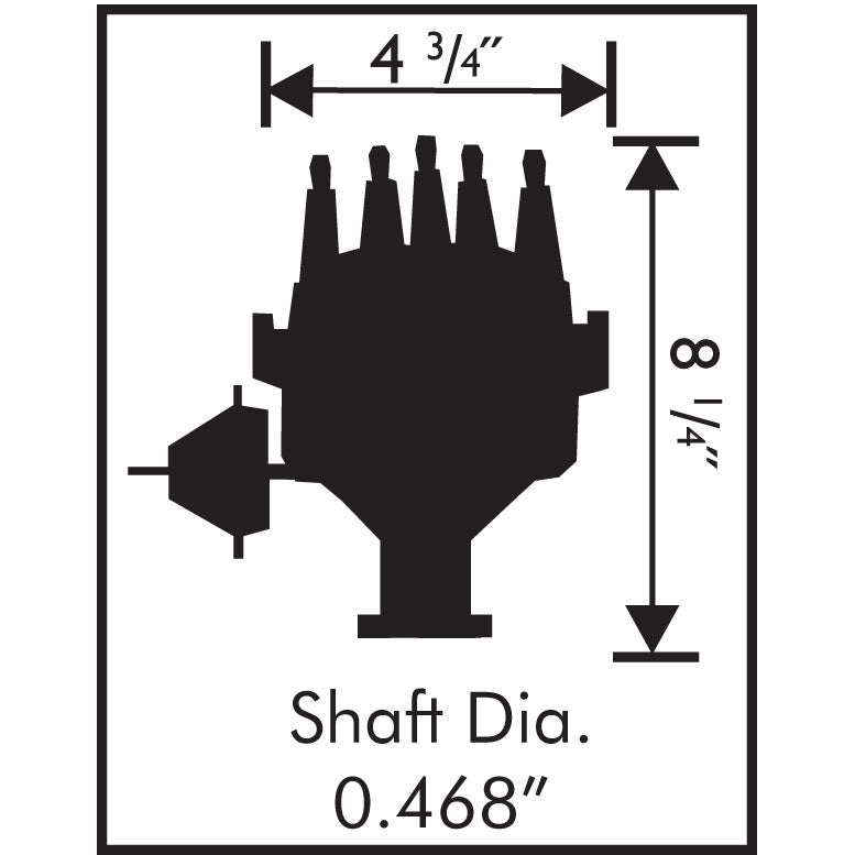 Ford-289302-Ready-To-Run-Distributor,-Steel-Gear