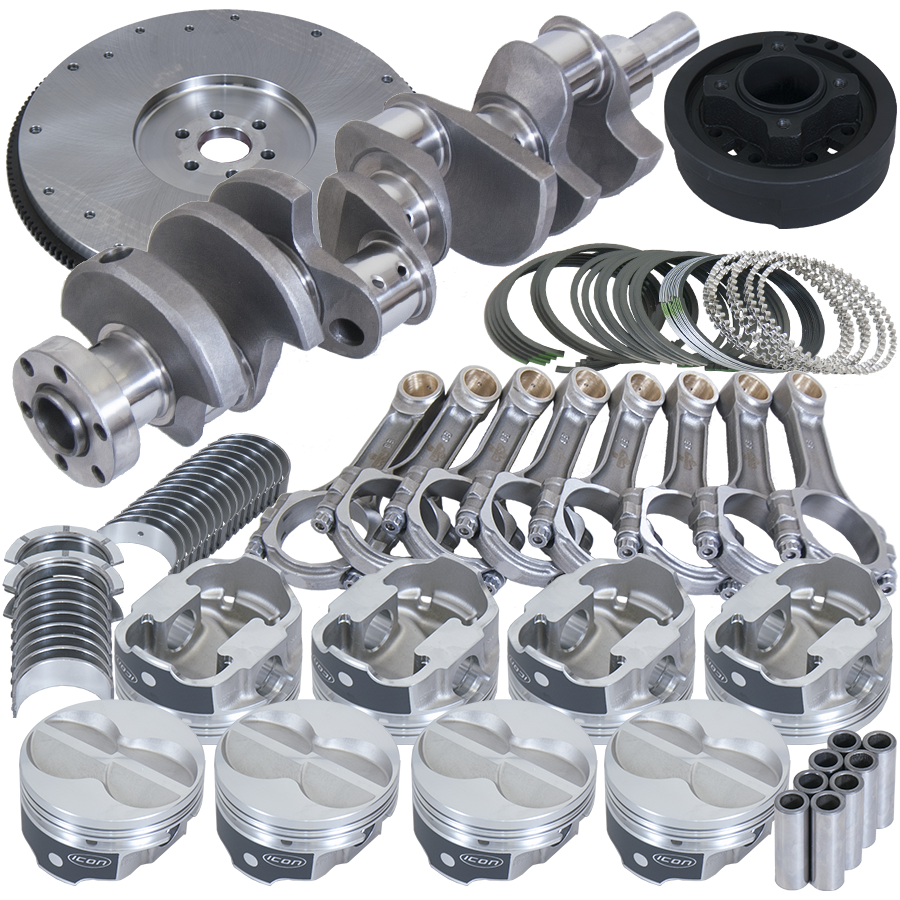 Ford-289302-Vrib-Belts-164-Tooth-Flywheel-Balanced-Rotating-Assembly